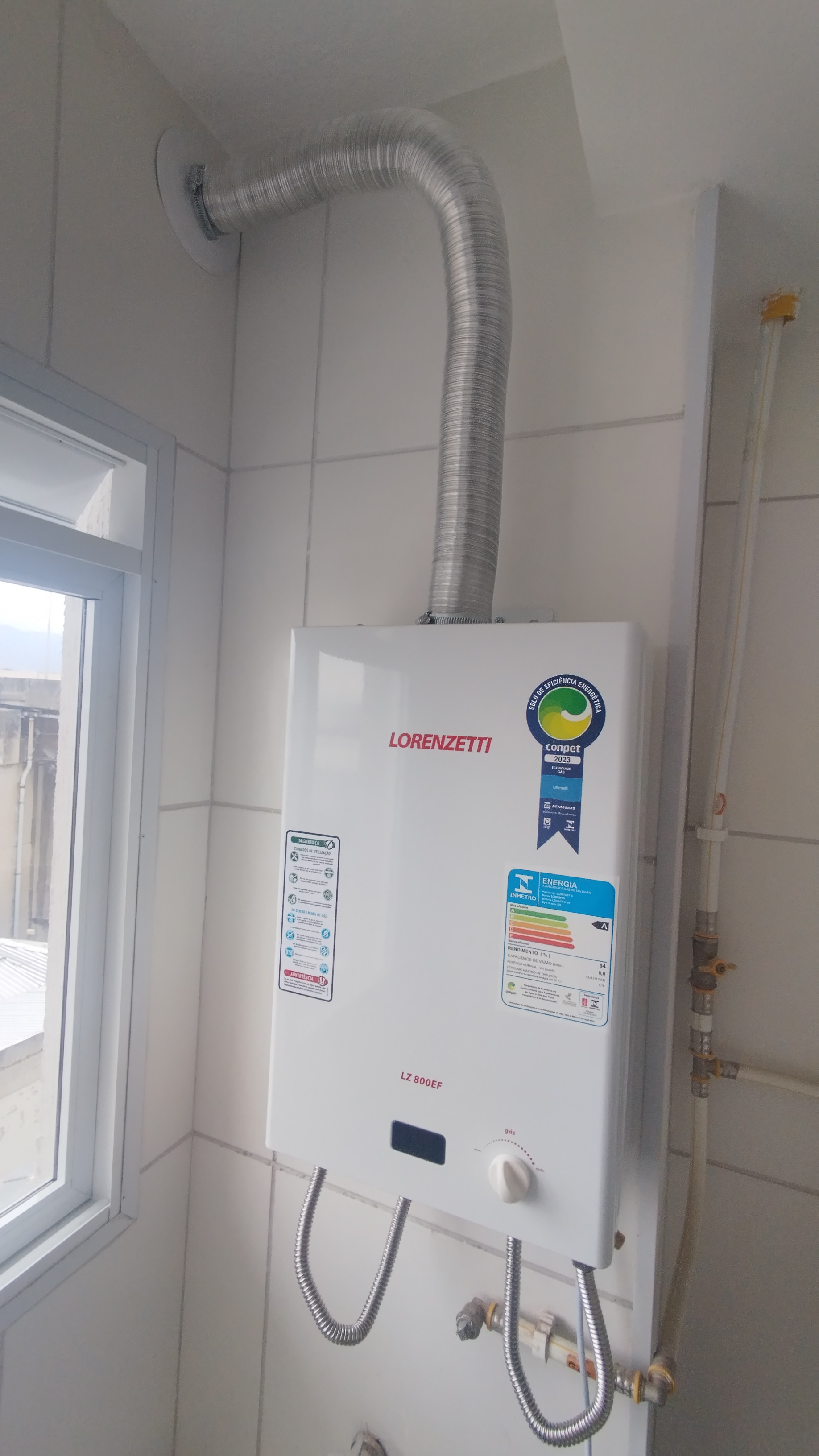 Instalação de Aquecedores